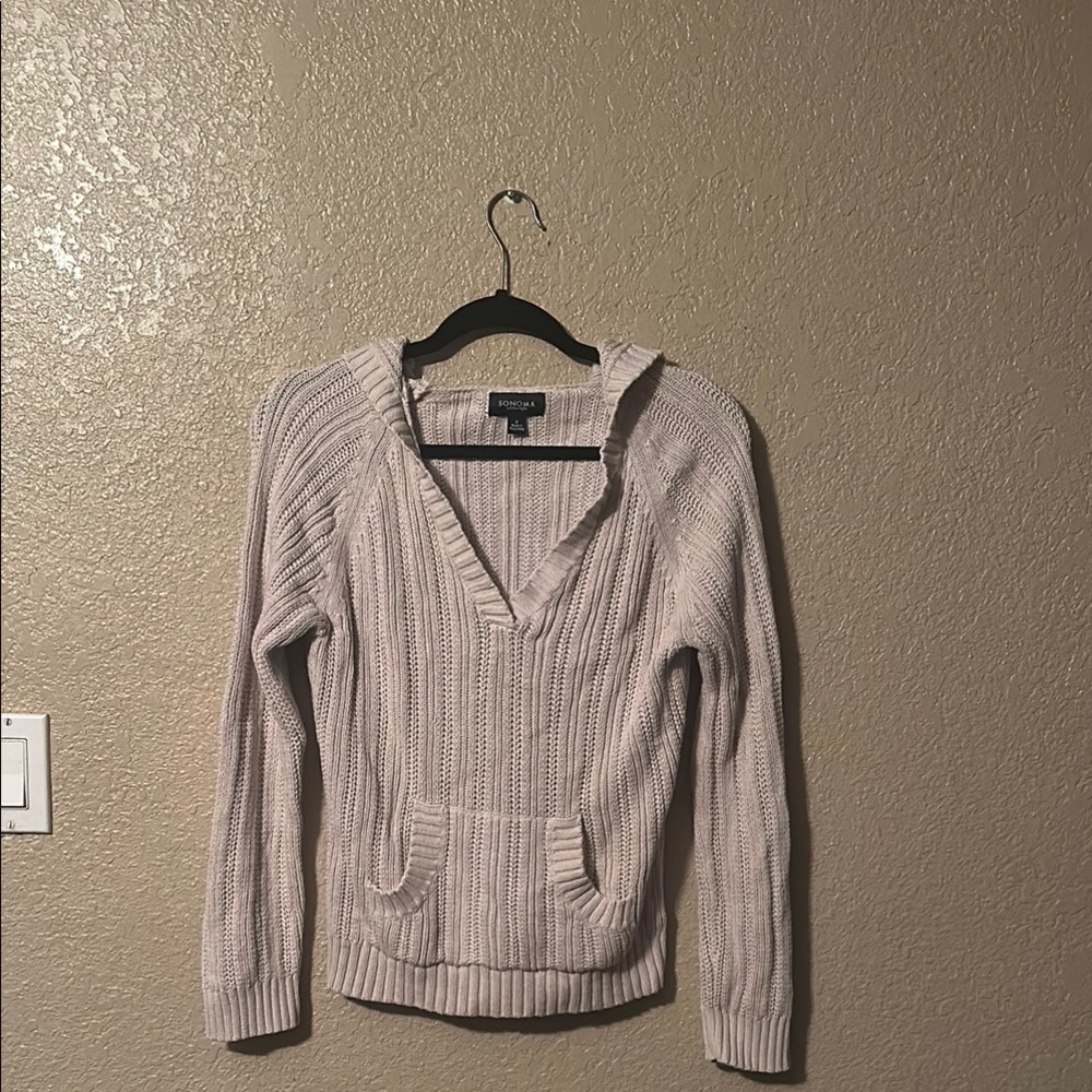 Sonoma cable knit sweater size small